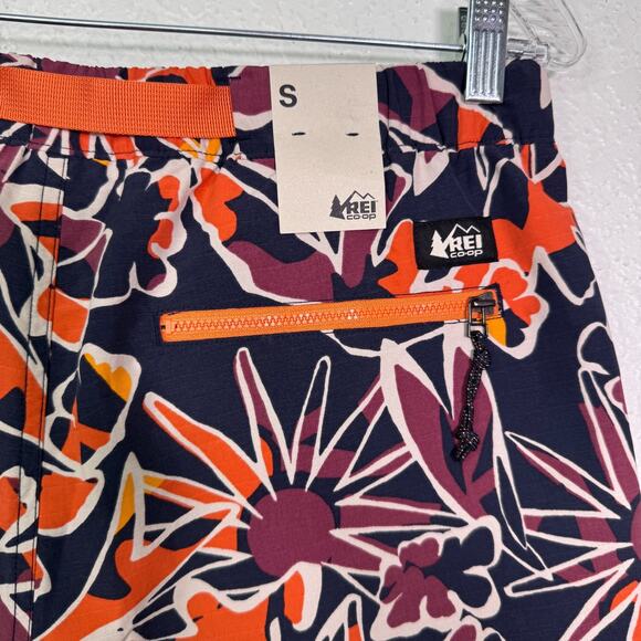 REI Trail Made Amphib Shorts Mens Small Belted Ripstop Hiking Swim Golden Hour - Picture 5 of 10